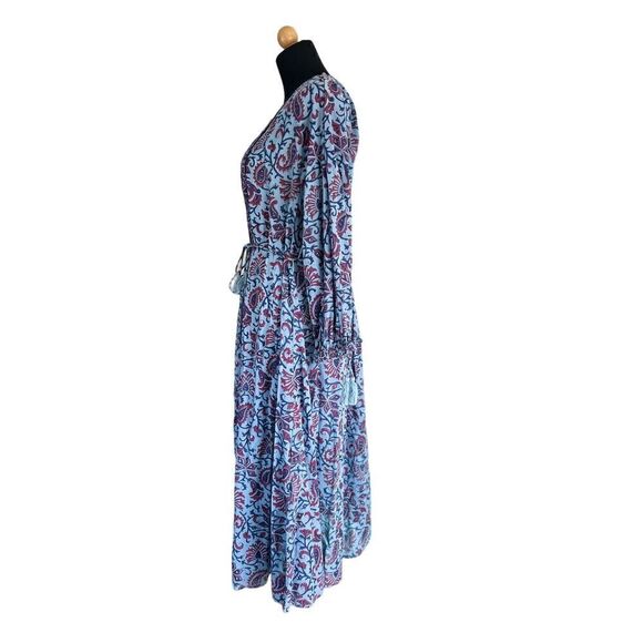 Cleobella Faith Caftan Midi Dress Size Large MSRP: $268 - Picture 10 of 15